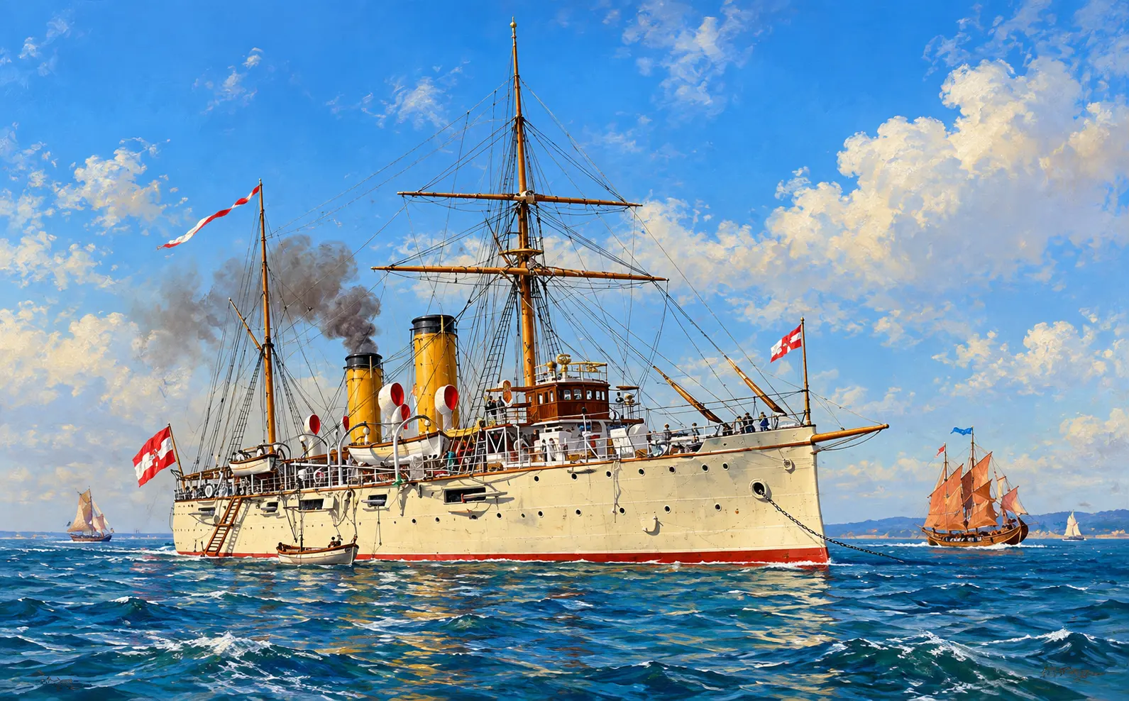 SMS Zenta, photograph 2