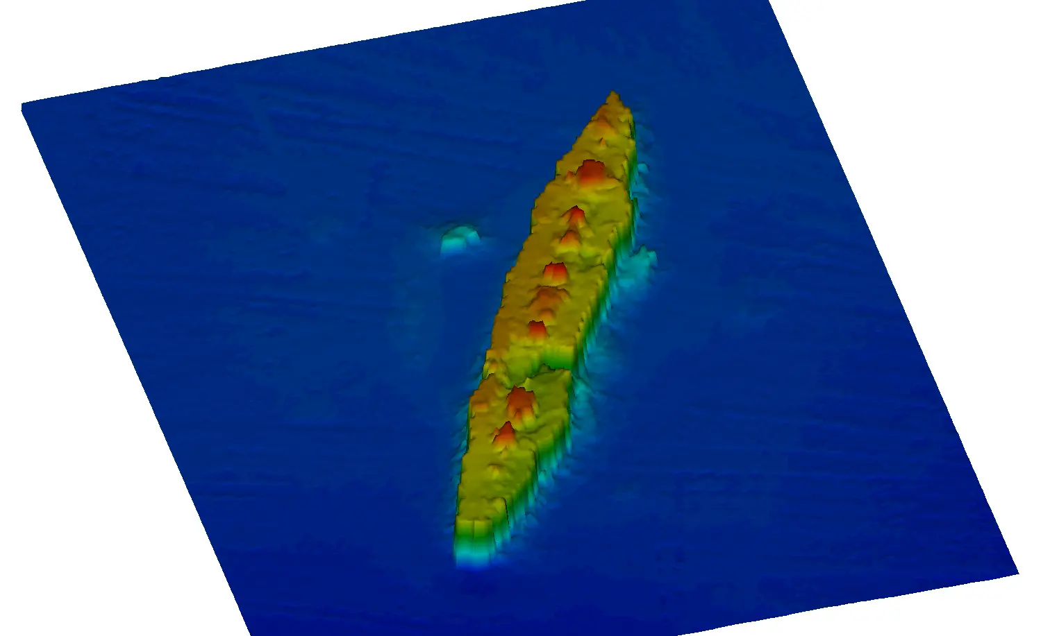 SMS Zenta, sonar scene 6
