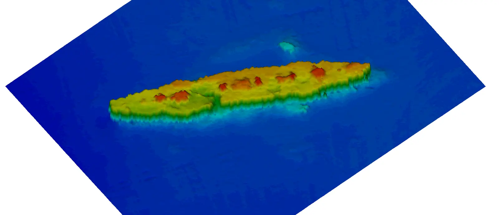 SMS Zenta, sonar scene 7